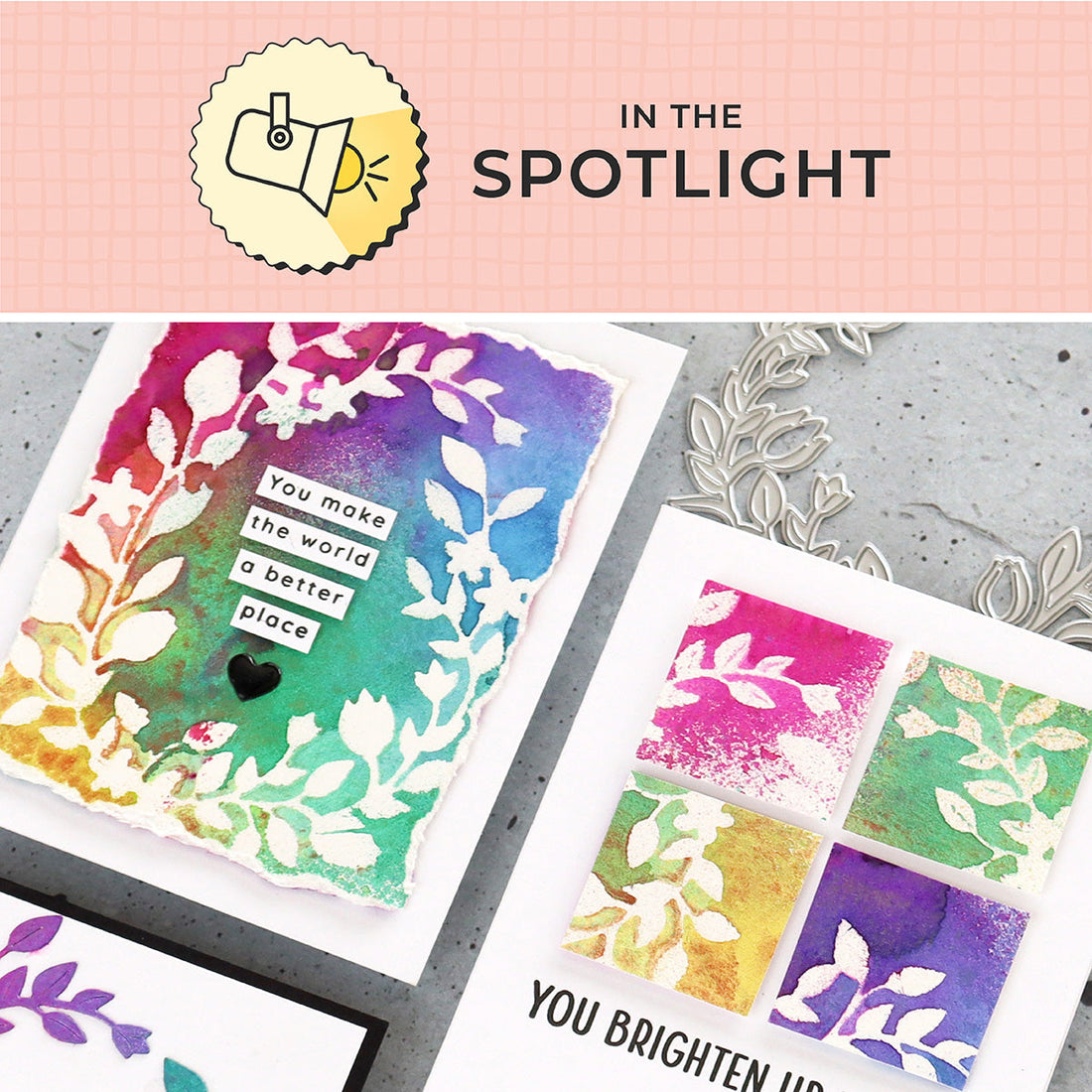 In the Spotlight: Floral Wreath Fancy Die
