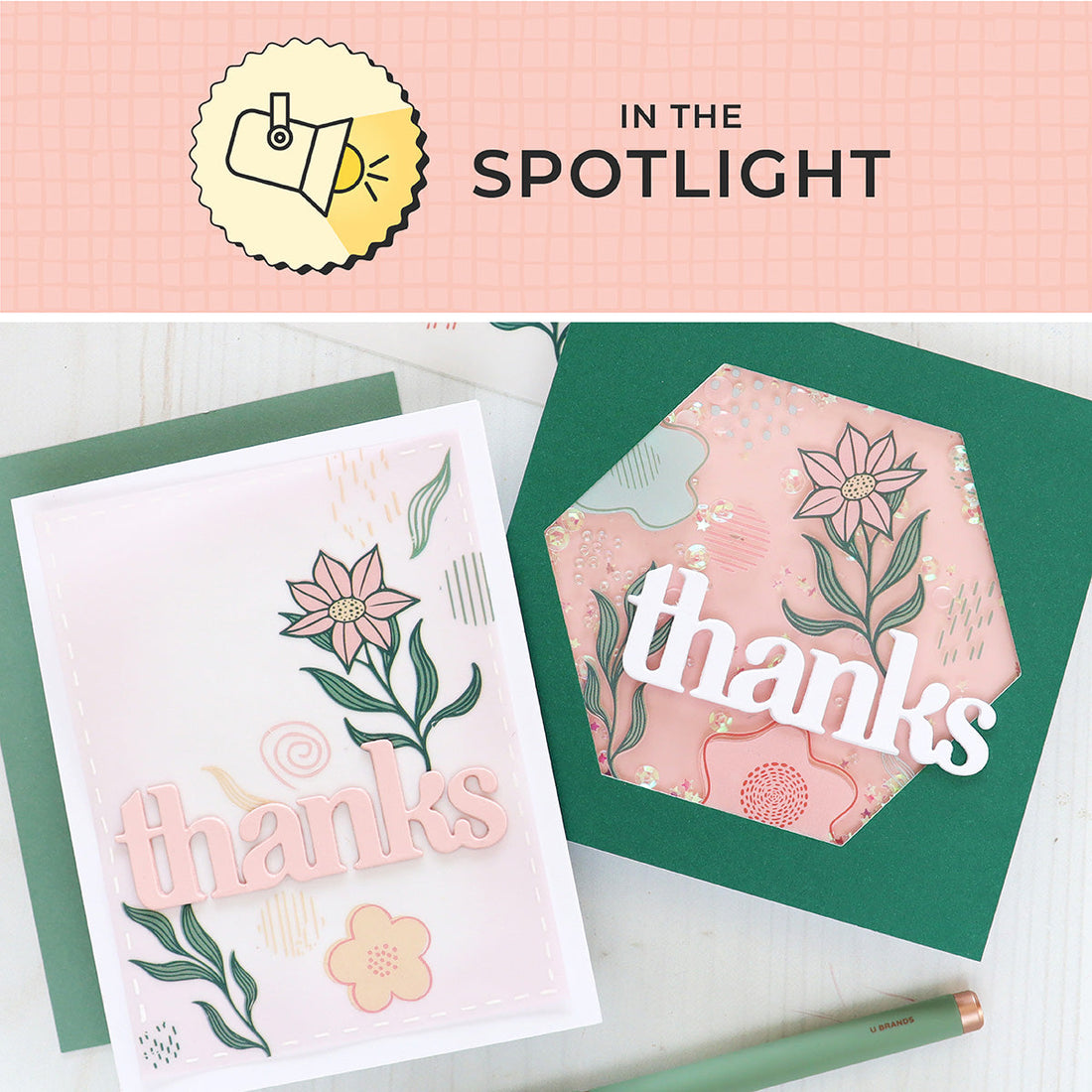 In the Spotlight: Flowers and Swirls Hero Transfers