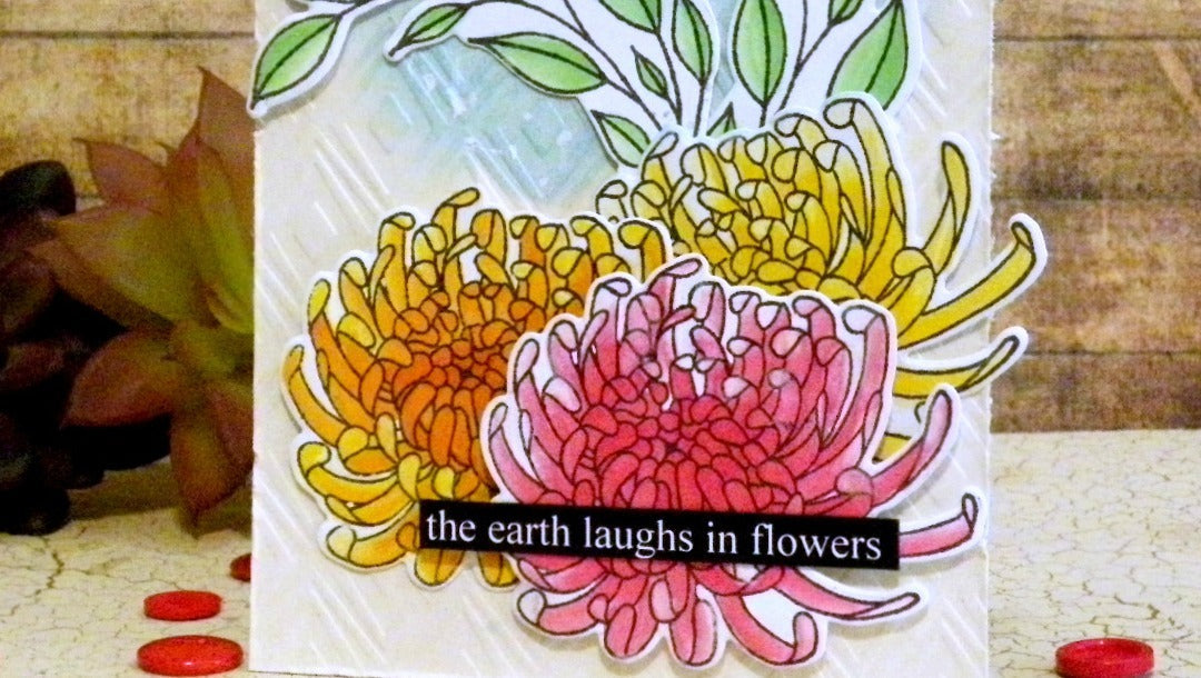 The Earth Laughs in Chrysanthemum Flowers!