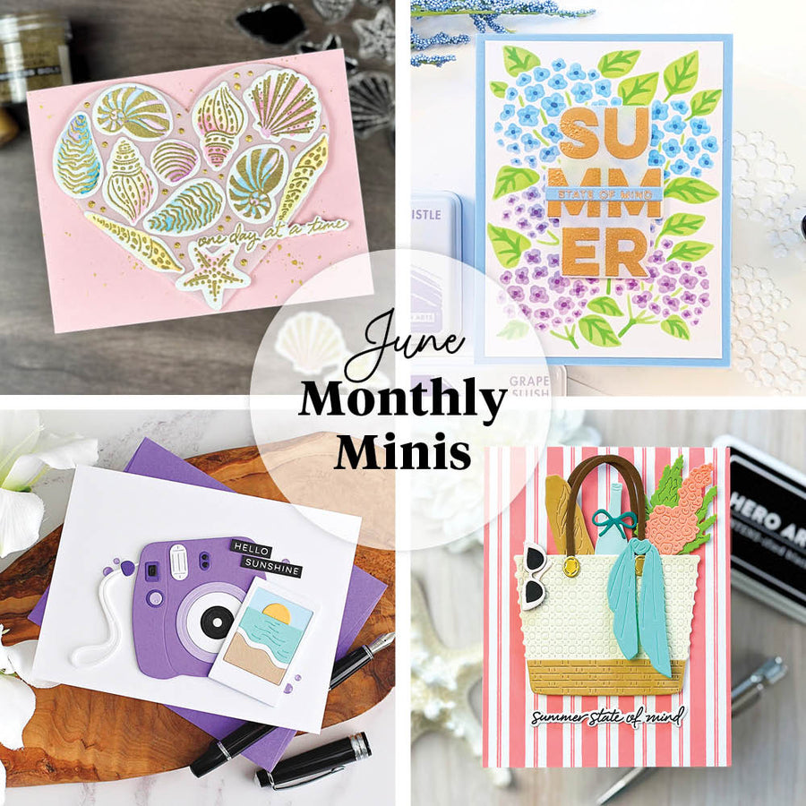 June Monthly Minis Inspiration