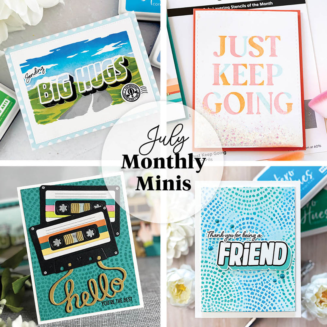 July Monthly Minis Inspiration