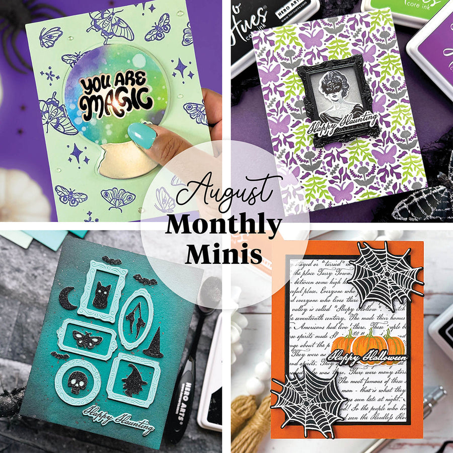 August Monthly Minis Inspiration