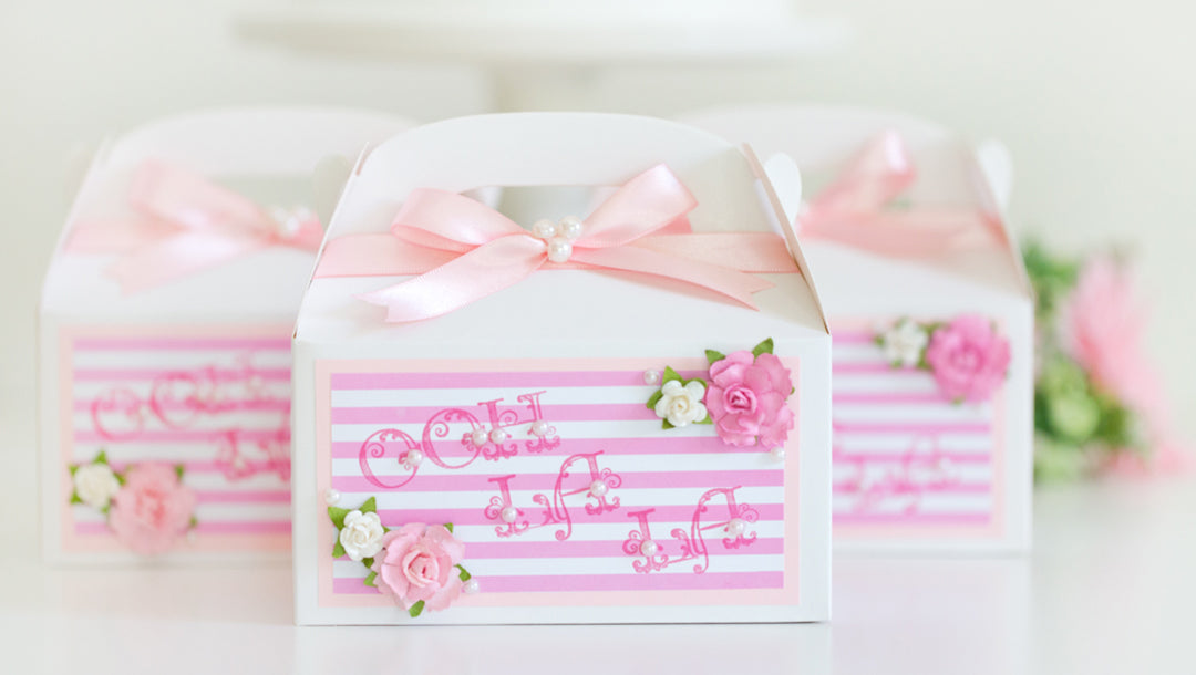 Delightful Ooh La La Party Favor Boxes