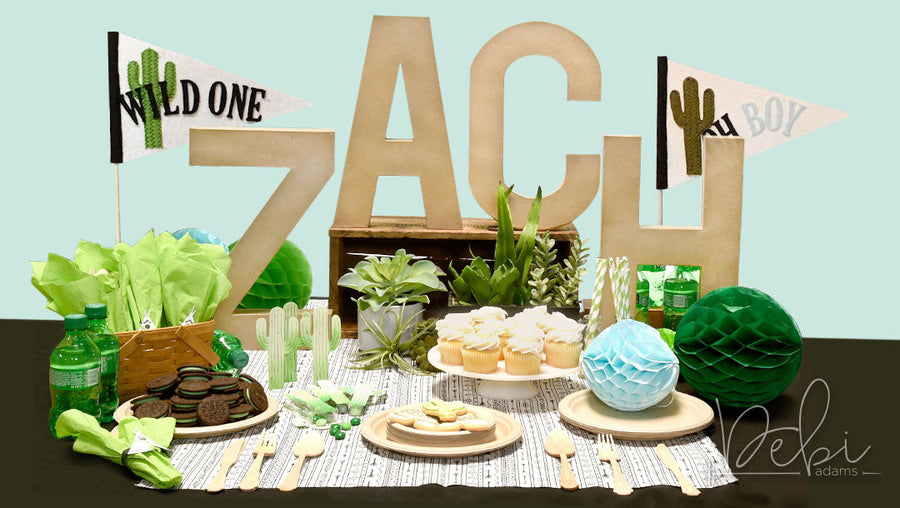Creative DIY Party Decor Series | Unique and Trendy Cactus Baby Shower