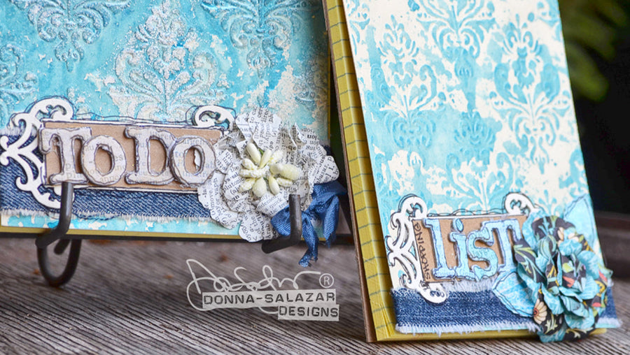 Easy Bohemian Notepads by Donna Salazar