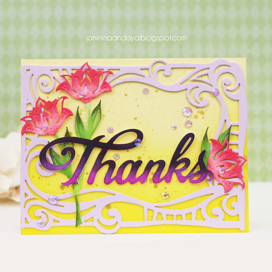 Wings of Love Inspiration | Thank You Card with Joni