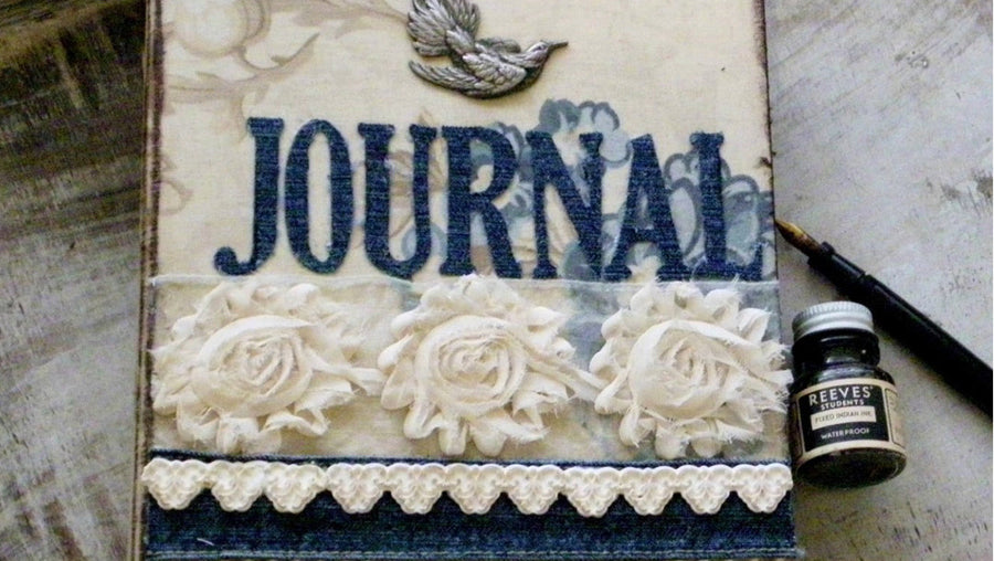 Create a Fabric Covered Journal with Contour Steel Rule Dies