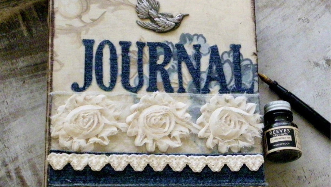 Create a Fabric Covered Journal with Contour Steel Rule Dies
