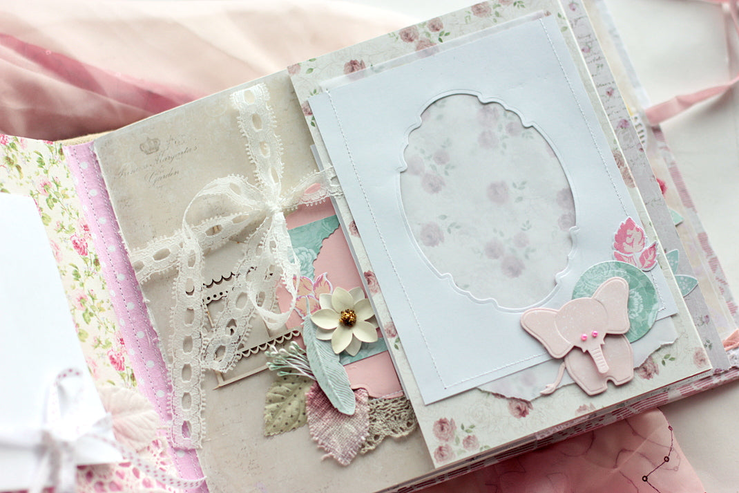 Embellish Your Mini Album with Spellbinders Dies