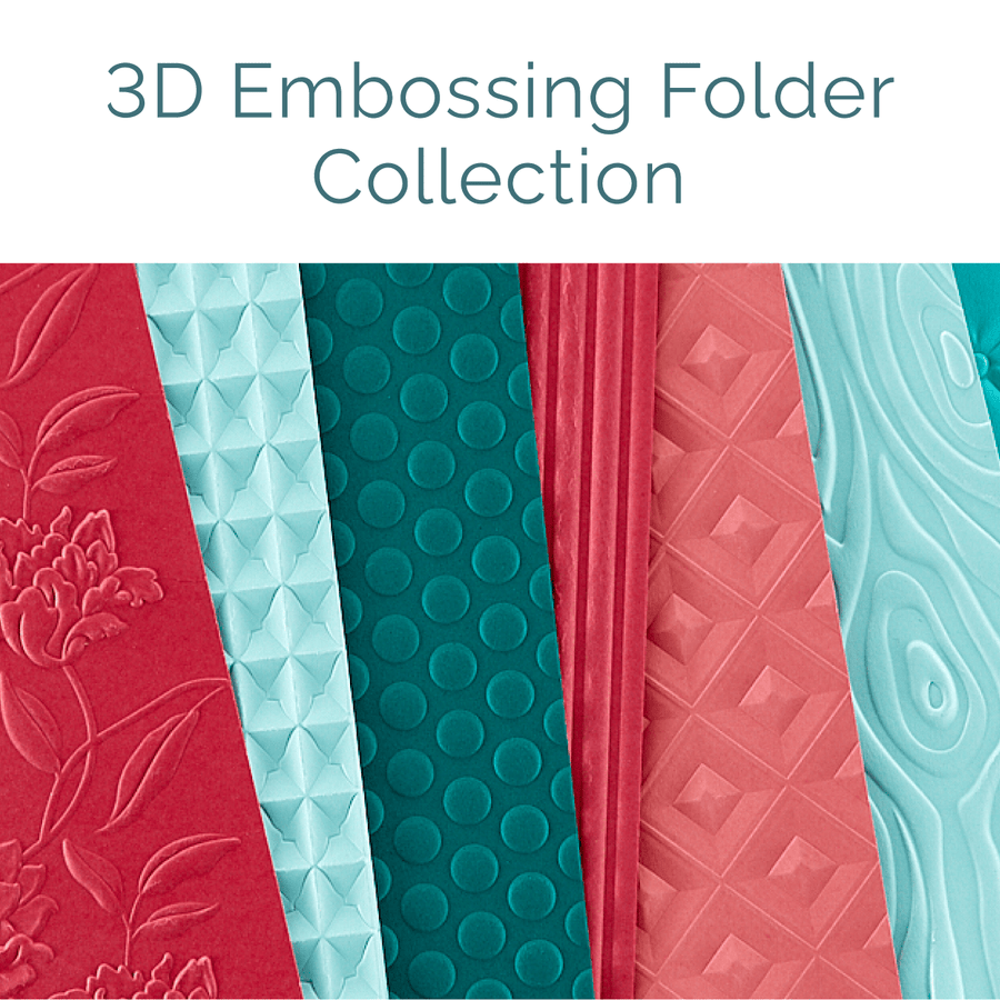 Our Top 15 3D Embossing Folder Card Ideas