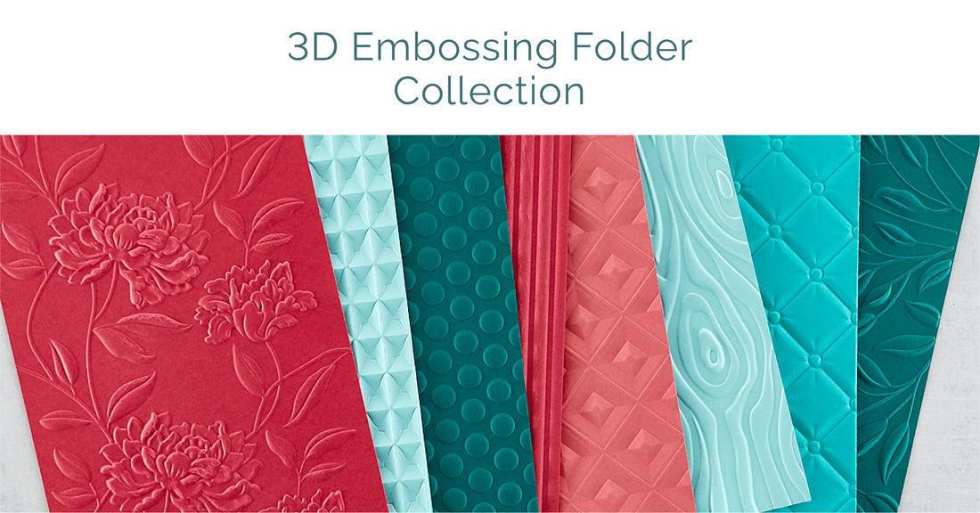 Our Top 15 3D Embossing Folder Card Ideas