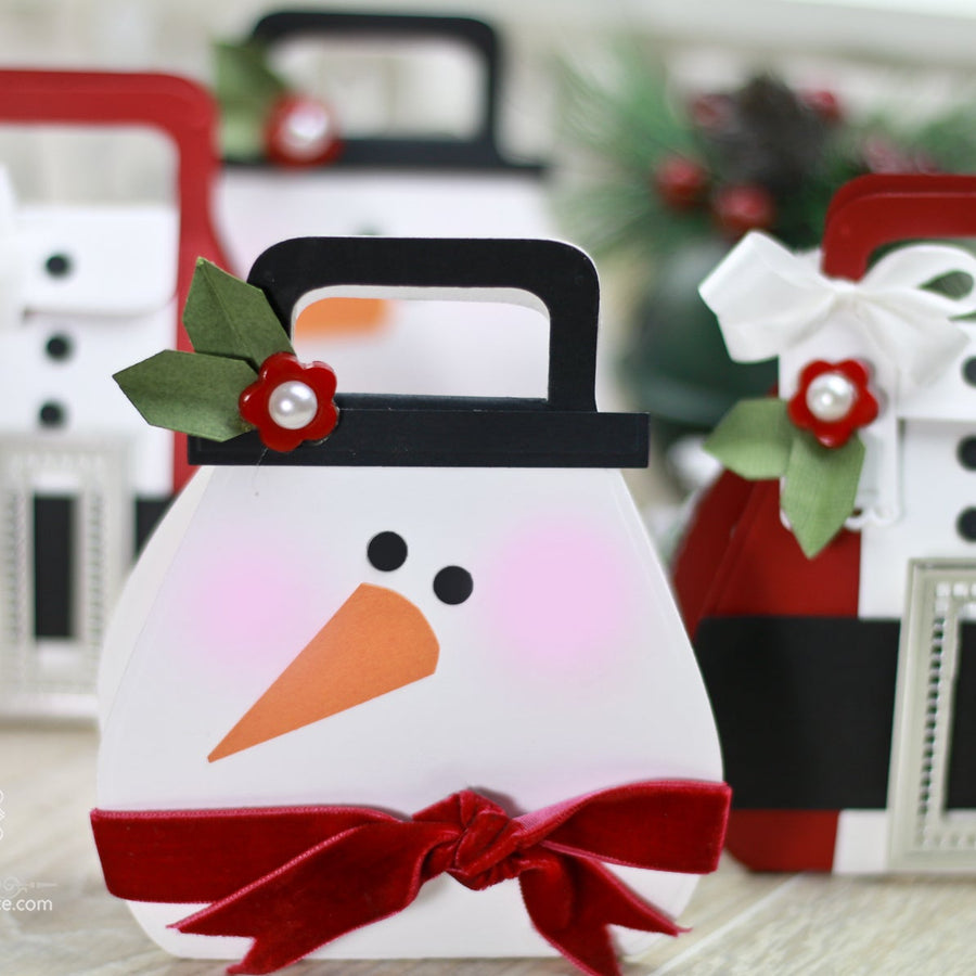 Adorable Holiday Character Gift Bags in under 10 Minutes