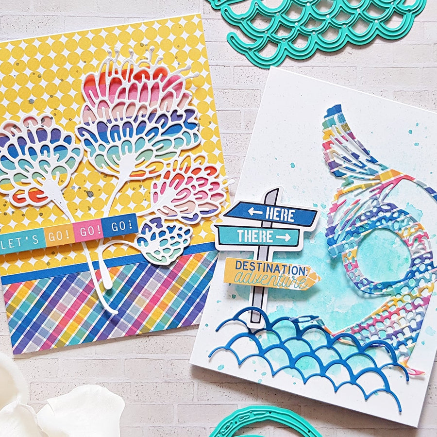 Jane Davenport Artomology | Colorful Mixed Media Cards with Zsoka Marko