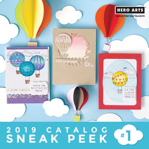 2019 Catalog Sneak Peek #1 + Giveaway - Hero Arts