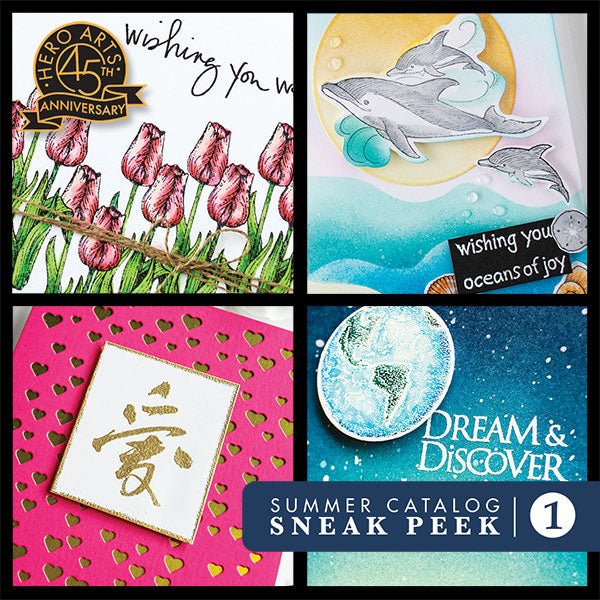 2019 Summer Catalog Sneak Peek #1 + Giveaway - Hero Arts