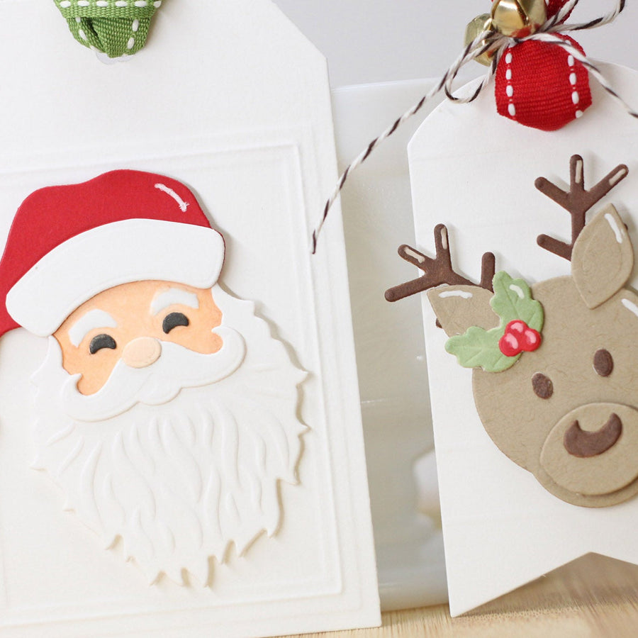 Die D-Lites Holiday Inspiration | Clean and Simple Christmas Tags with Laurie Willison