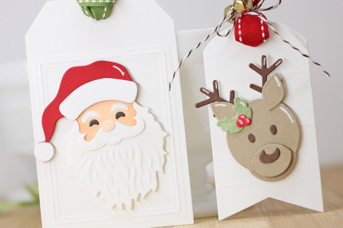 Die D-Lites Holiday Inspiration | Clean and Simple Christmas Tags with Laurie Willison