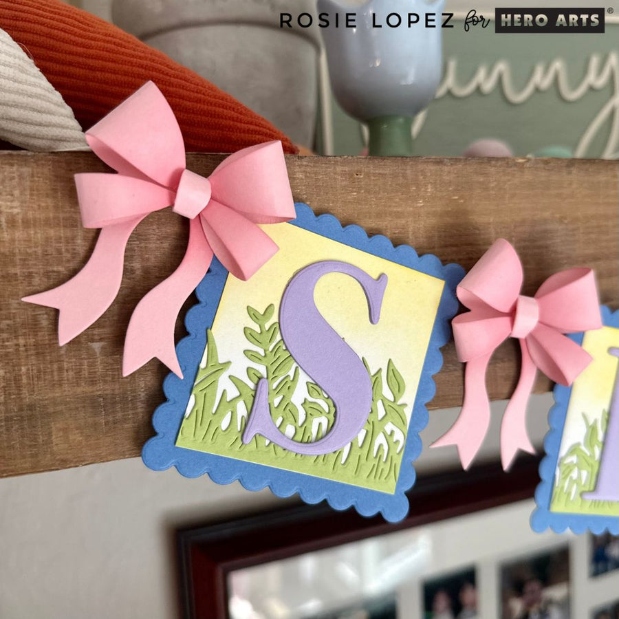 Spring Bow Banner
