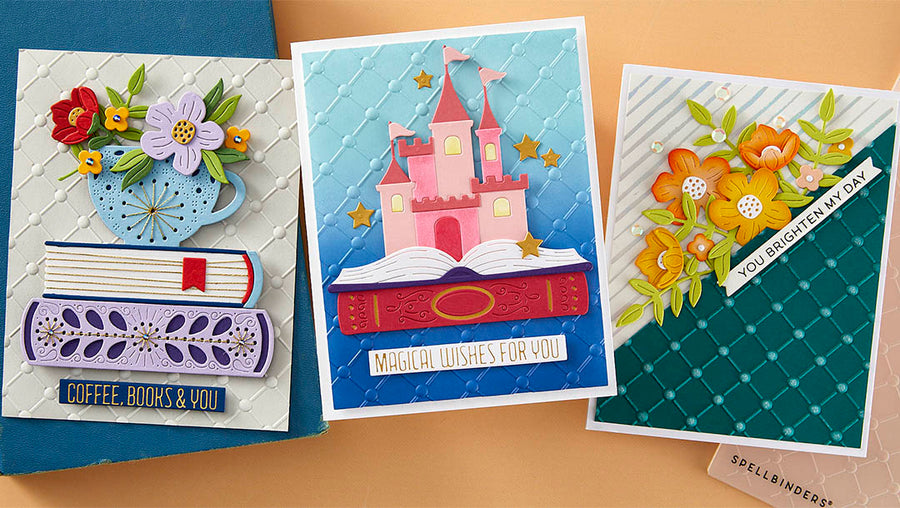 March 2024 3D Embossing Folder of the Month Preview & Tutorials – Classic Backdrop