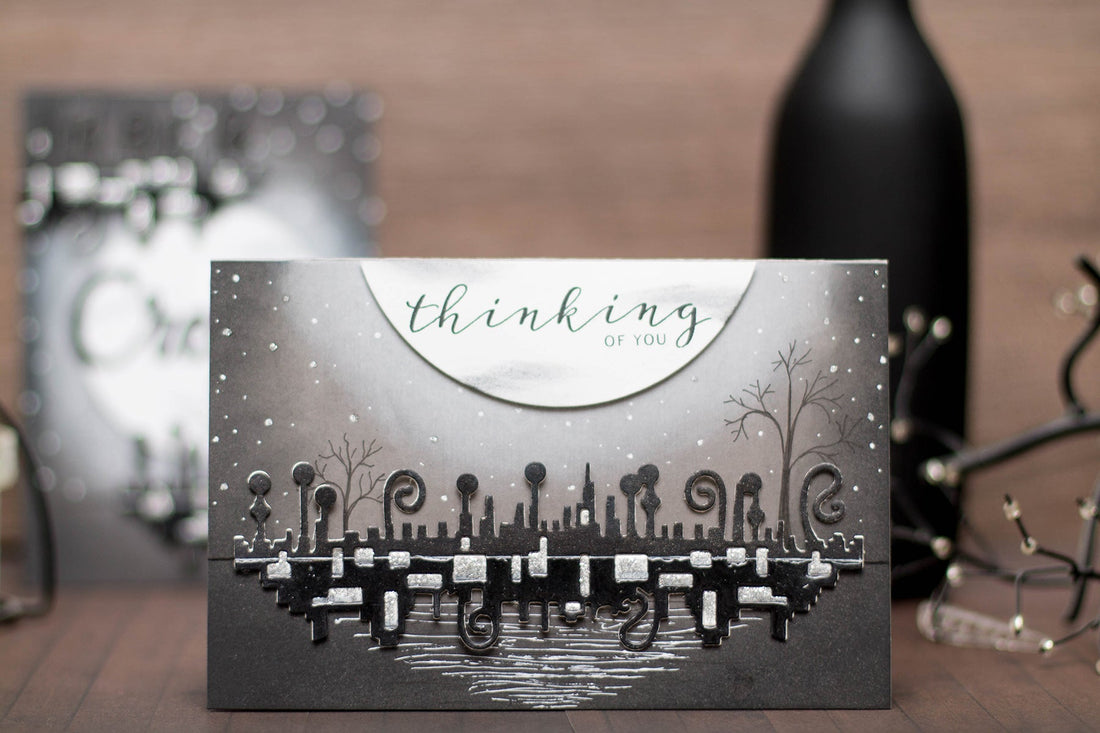 Wings of Love Inspiration | Black & White Cards with Elena
