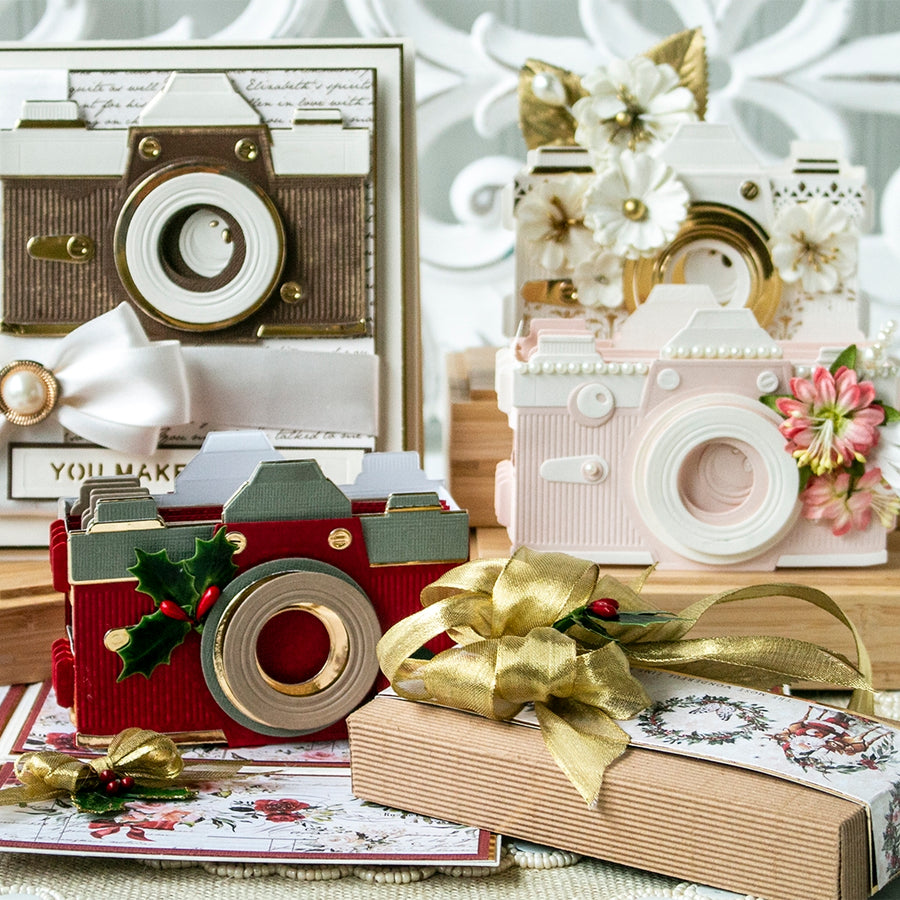 October 2020 Amazing Paper Grace Die of the Month is Here – Pop Up 3D Vignette Camera