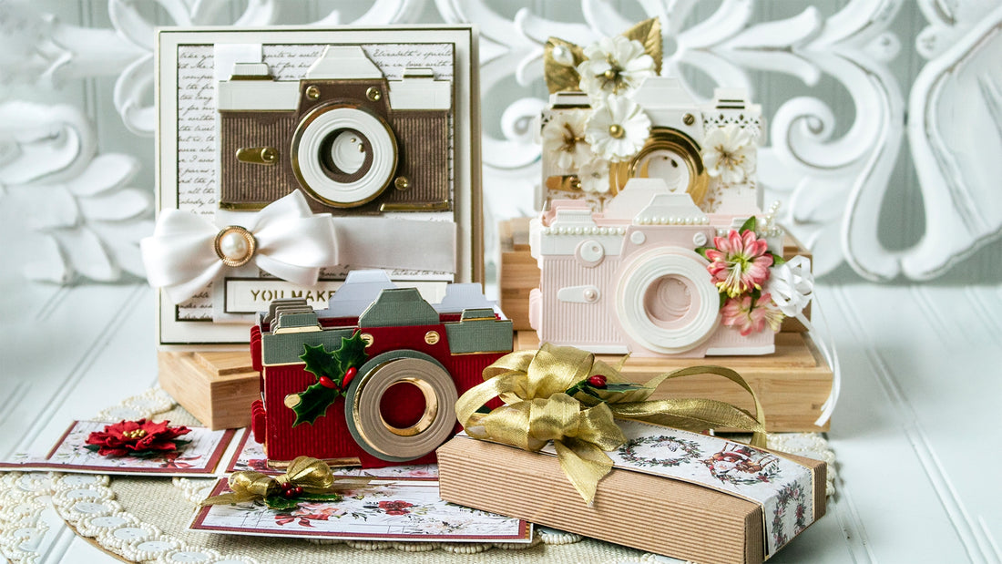 October 2020 Amazing Paper Grace Die of the Month is Here – Pop Up 3D Vignette Camera