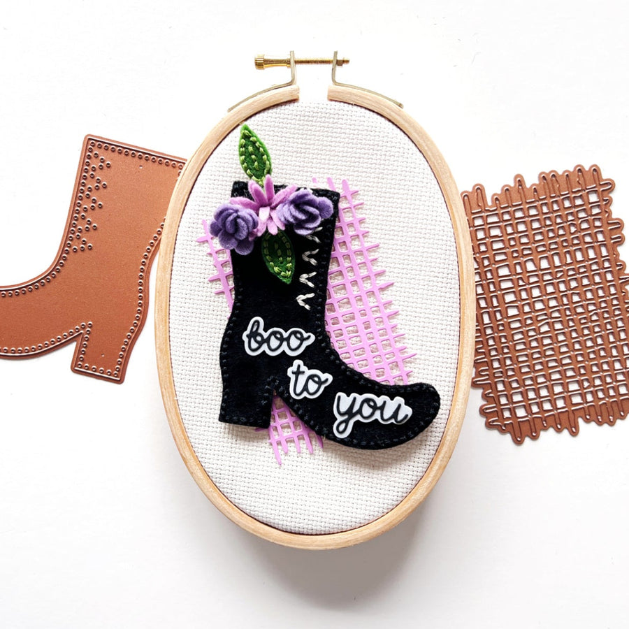 Step into Magic: Felt Witch Boot, 54-1562, 54-1344, S6-264