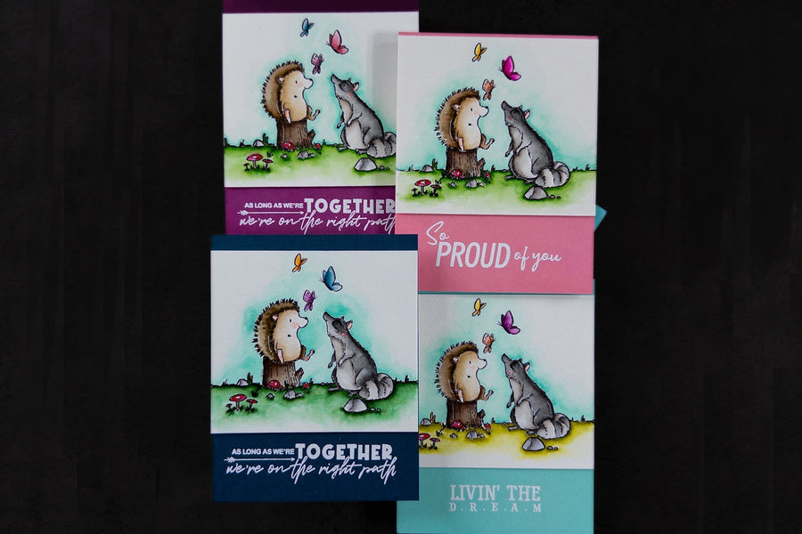 Story Book Illustrations In the Woods, STP-288, STP-287, STP-286