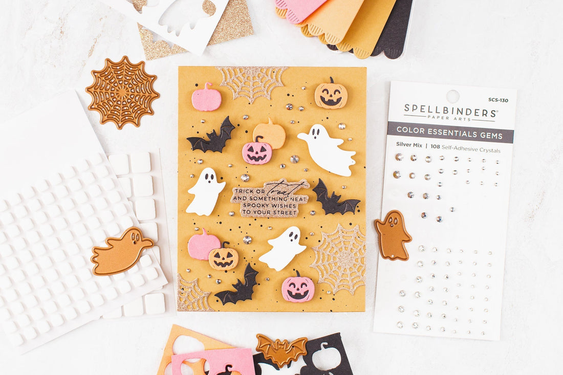 Spooky Card Tutorial with Yana’s Halloween City Holiday Decorations, S4-1569, BP-381