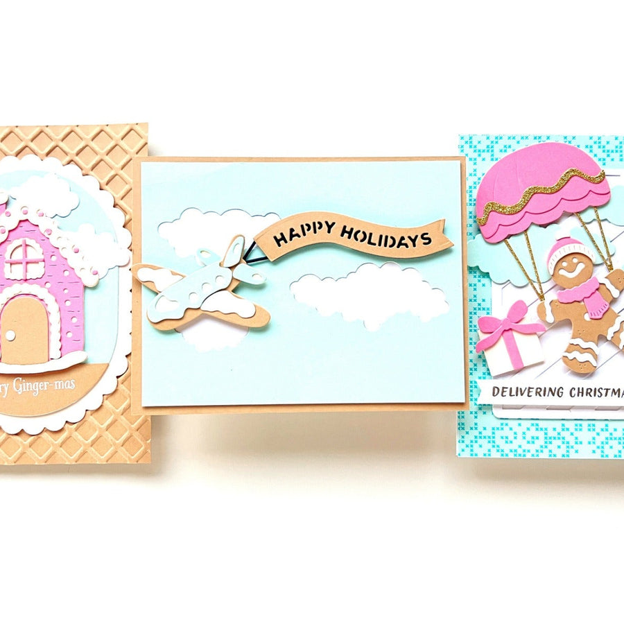 3 Sweet Gingerbread Cards: A Trio of Holiday Inspiration