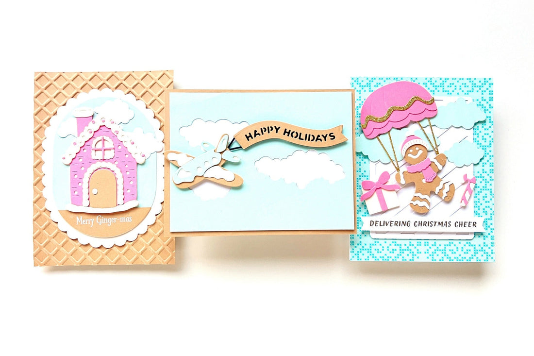 3 Sweet Gingerbread Cards: A Trio of Holiday Inspiration