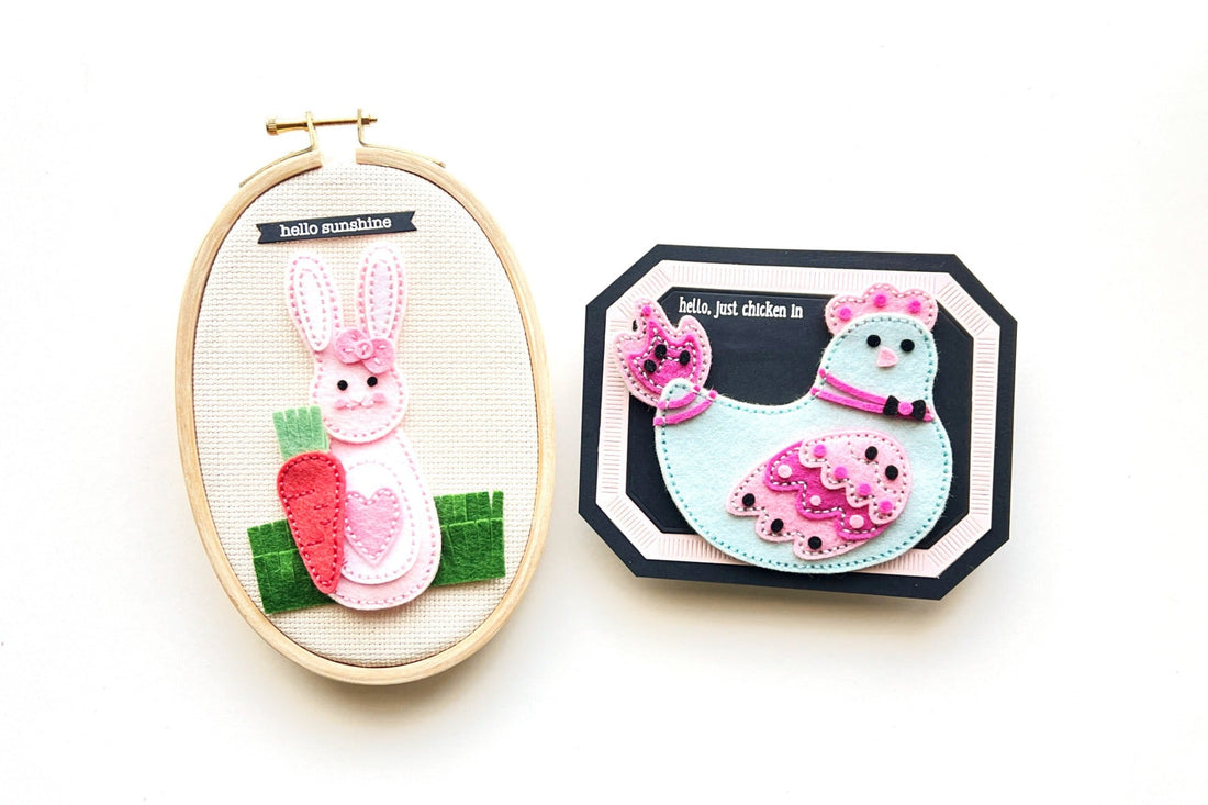 Hoppy Spring Featuring Nichol Spohr’s - Spring Felt Stitch & Create with Amy Tsuruta