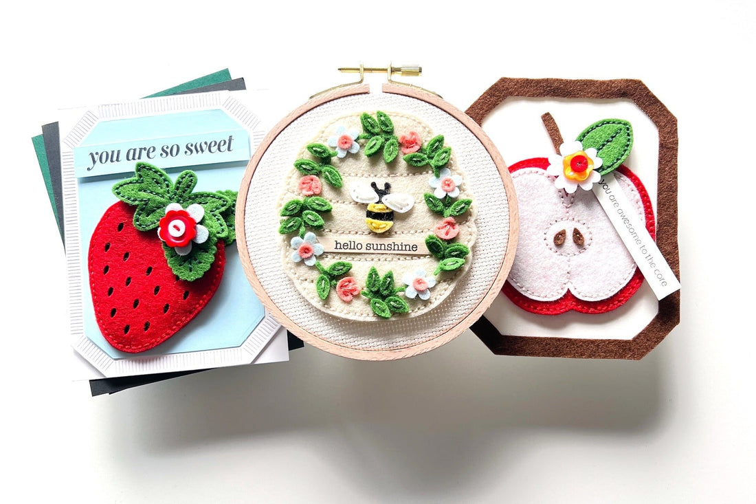 Honey and Fruit: One Stitch at a Time