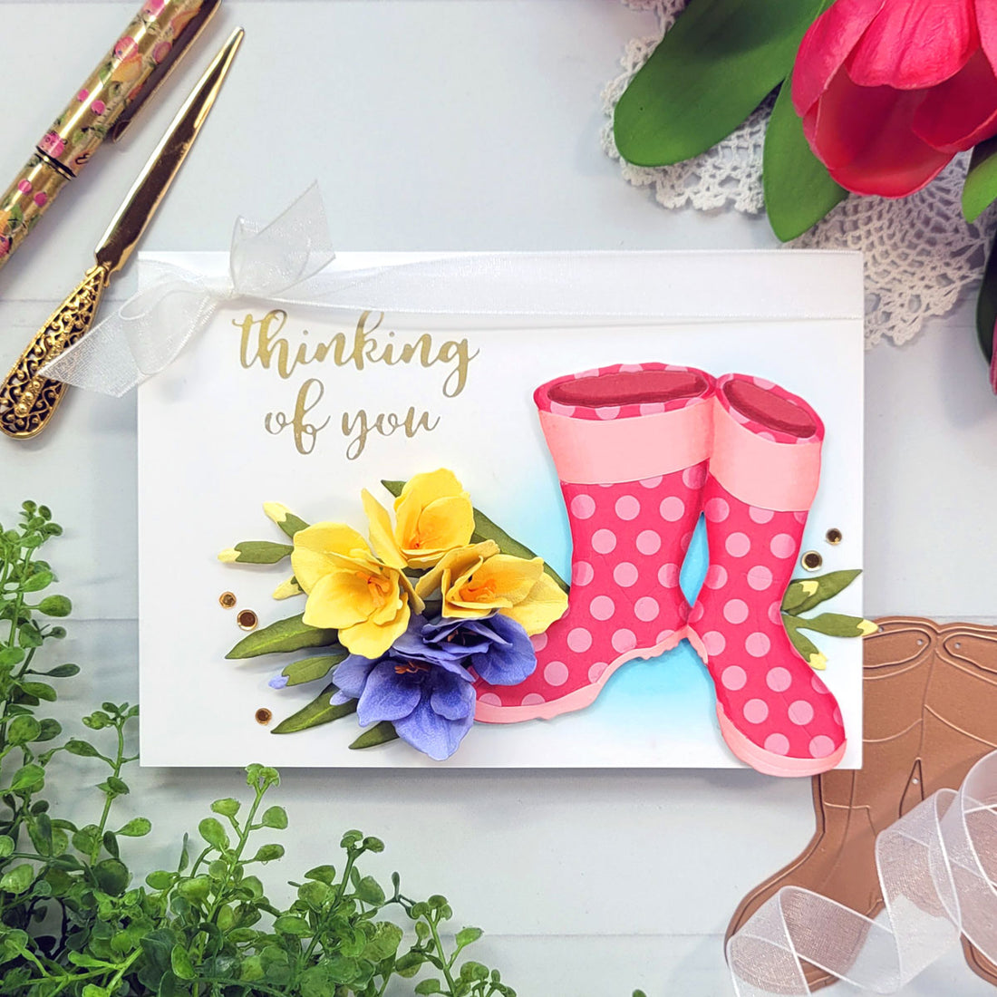 Inspiration with Susan's Garden Club Collection with Andrea Shell