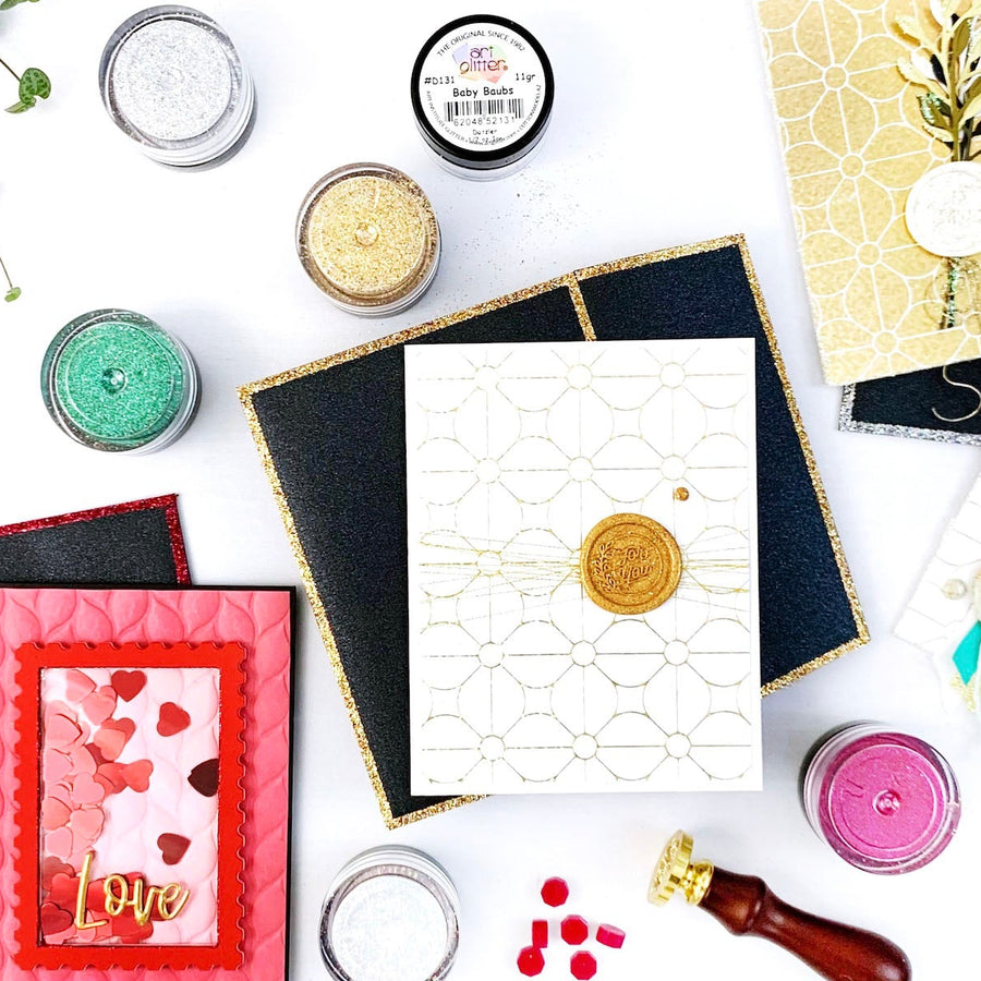 Add Sparkling Details to Your Projects with Art Glitter