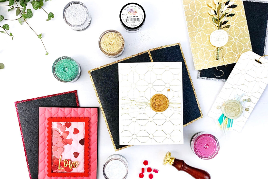 Add Sparkling Details to Your Projects with Art Glitter