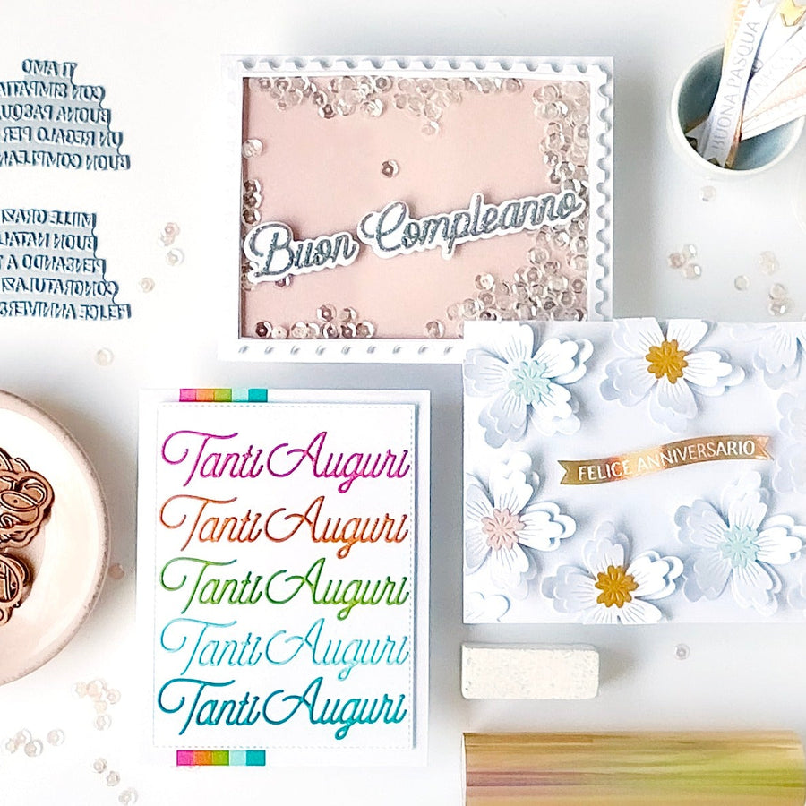 From Italy with Love: Personalizing Your Cards with Spellbinders’ Sentiments for All Languages