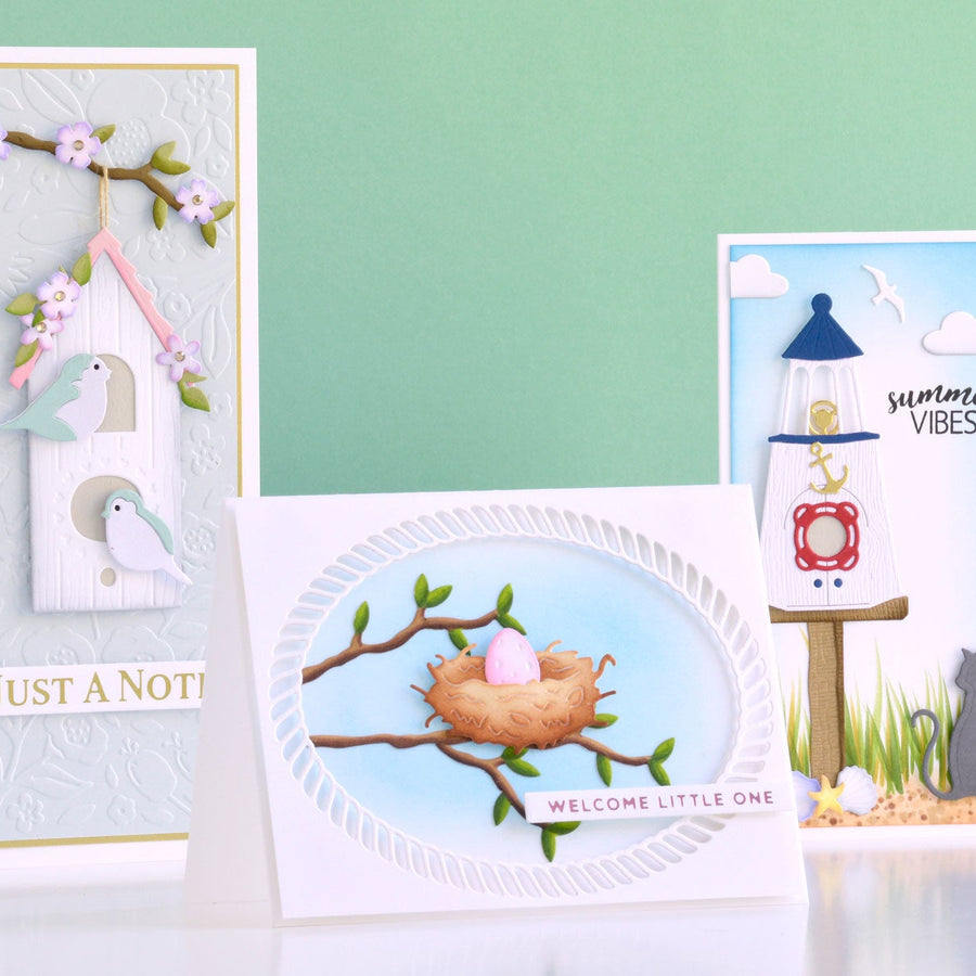 Birdhouses Through The Seasons Collection – Card Inspiration with Annie Williams