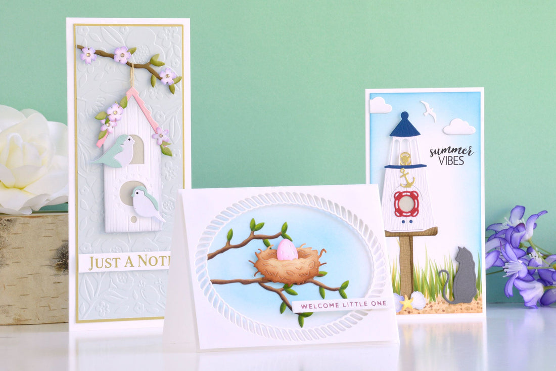 Birdhouses Through The Seasons Collection – Card Inspiration with Annie Williams