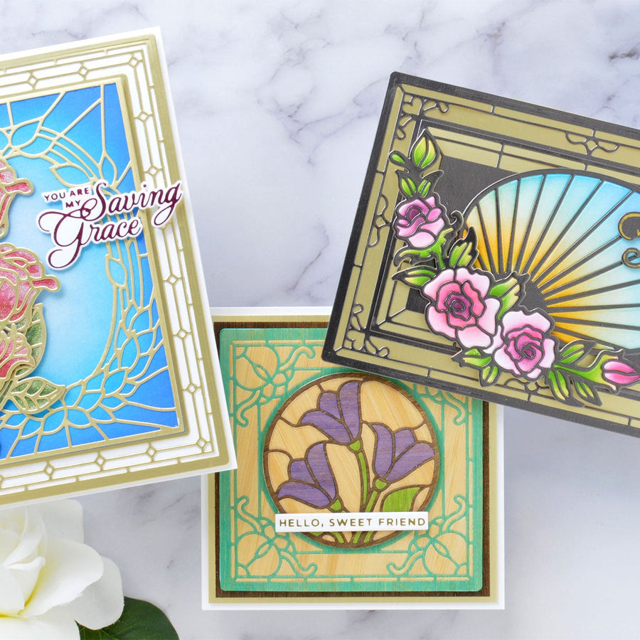 Stained Glass Bouquet Collection – Card Inspiration with Annie Williams