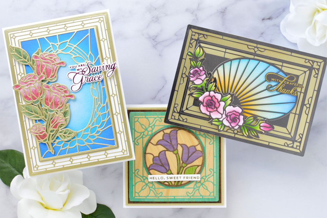 Stained Glass Bouquet Collection – Card Inspiration with Annie Williams