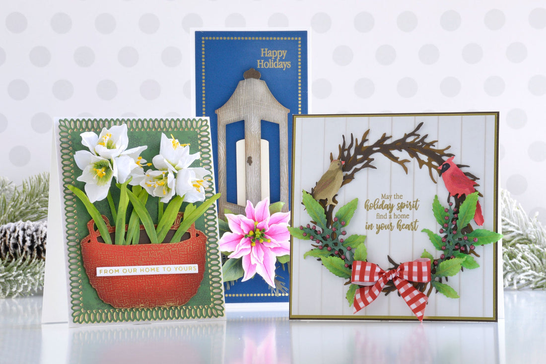 Susan’s Holiday Flora Collection – Christmas Card Inspiration with Annie Williams