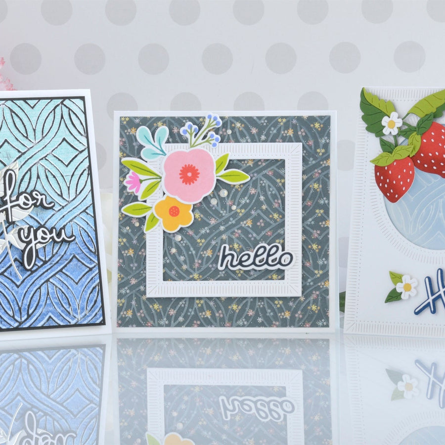 August 2022 Embossing Folder of the Month Kit – Card Inspiration with Annie Williams