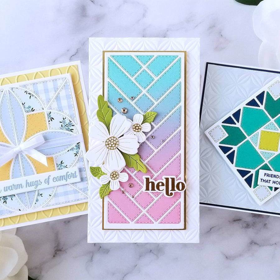 Colorful Paper Quilt Cards