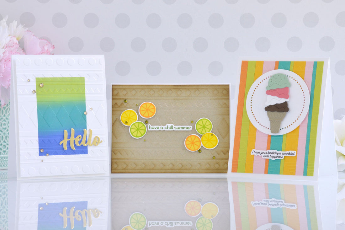Embossing Folder of the Month Kit – Card Inspiration with Annie Williams