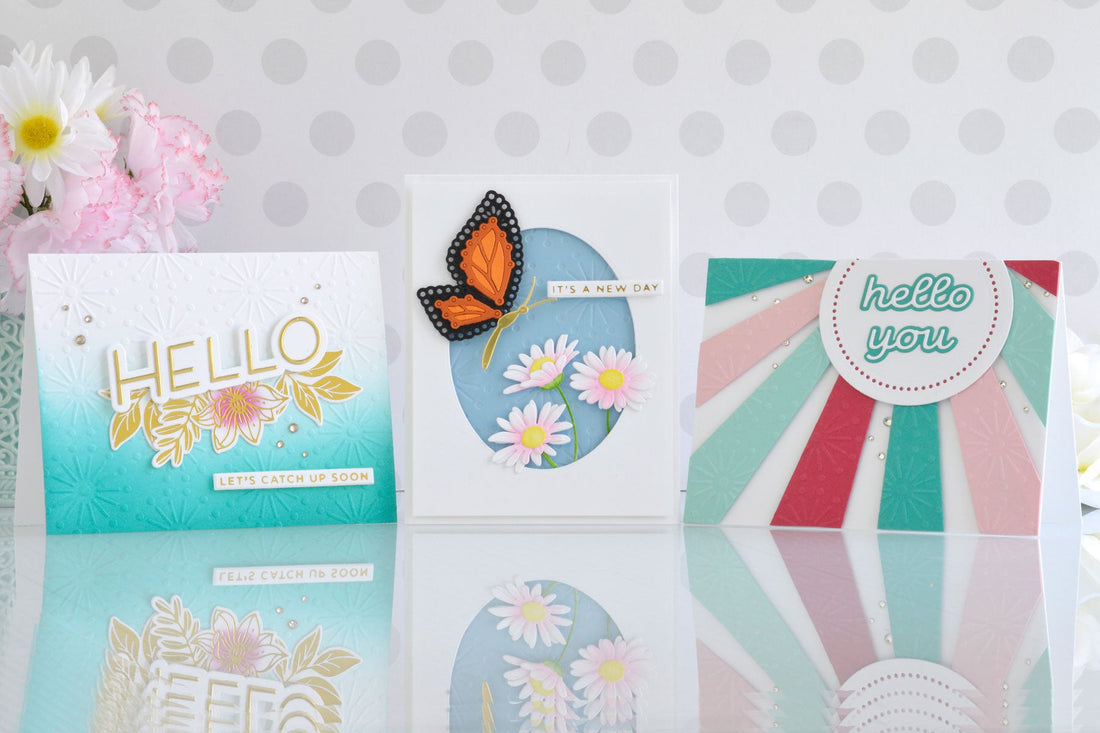 May 2022 Embossing Folder of the Month Kit – Card Inspiration with Annie Williams
