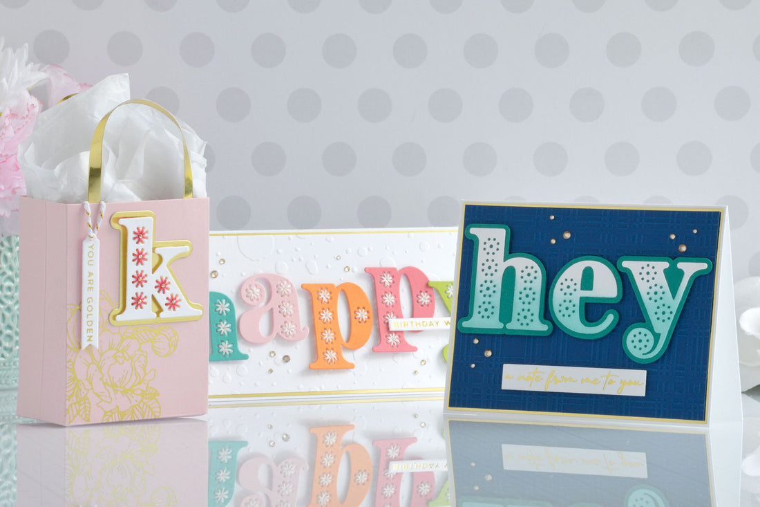 Stitched Alphabet Collection – Personalized Cards & Gifts with Annie Williams