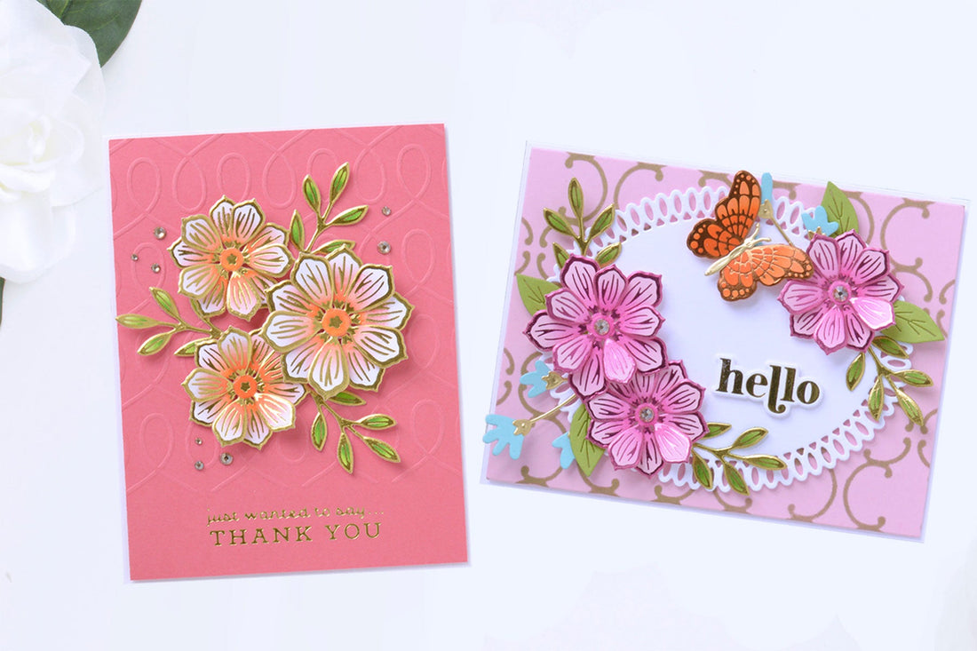 Spring Into Glimmer Collection – Card Inspiration with Annie Williams