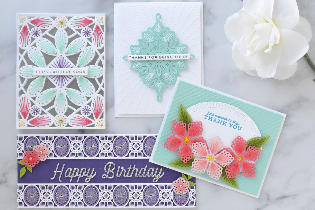 Spring Into Stitching Collection – Springtime Card Inspiration with Annie Williams