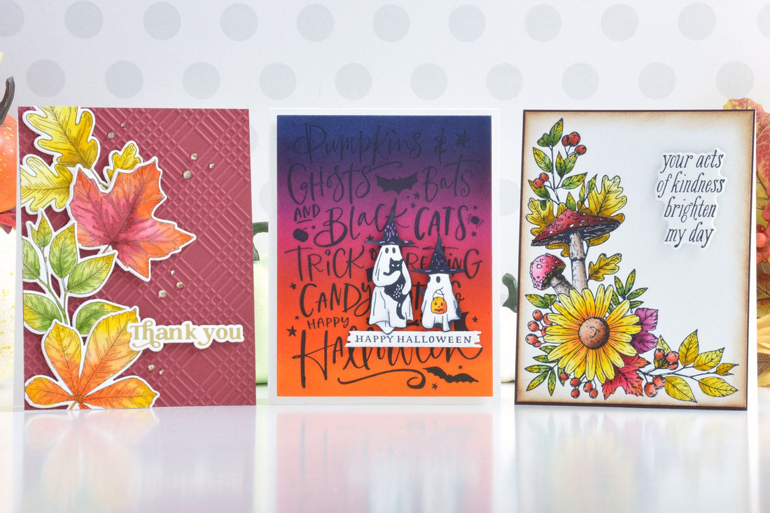 Cardmaking with BetterPress – Autumn Card Inspiration